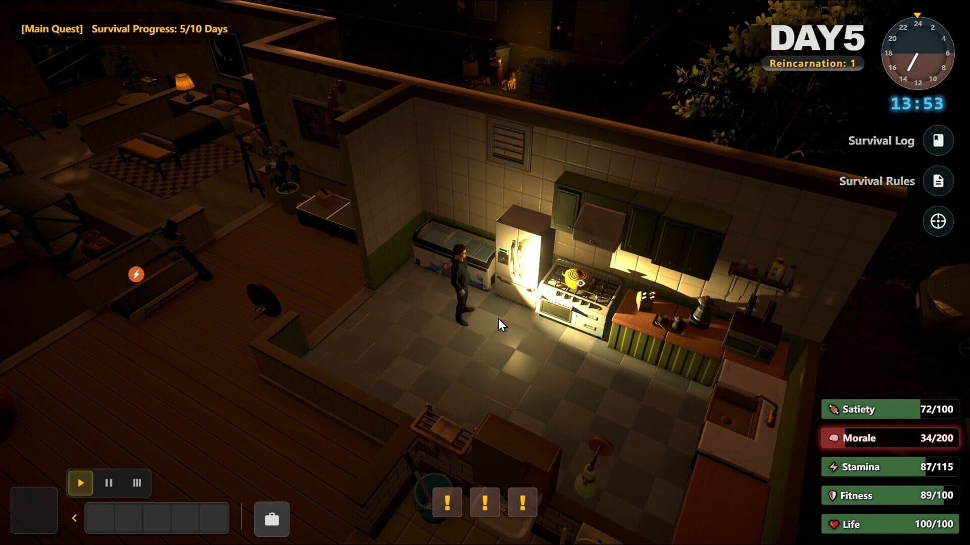 Screenshot for Survival Log