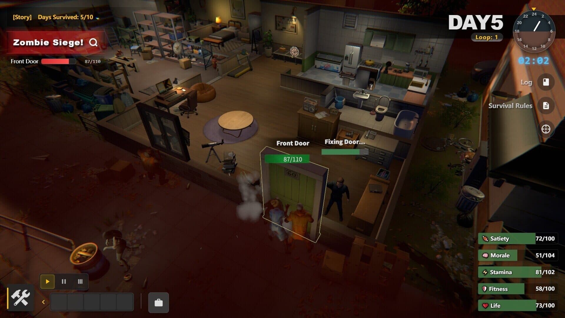 Screenshot for Survival Log