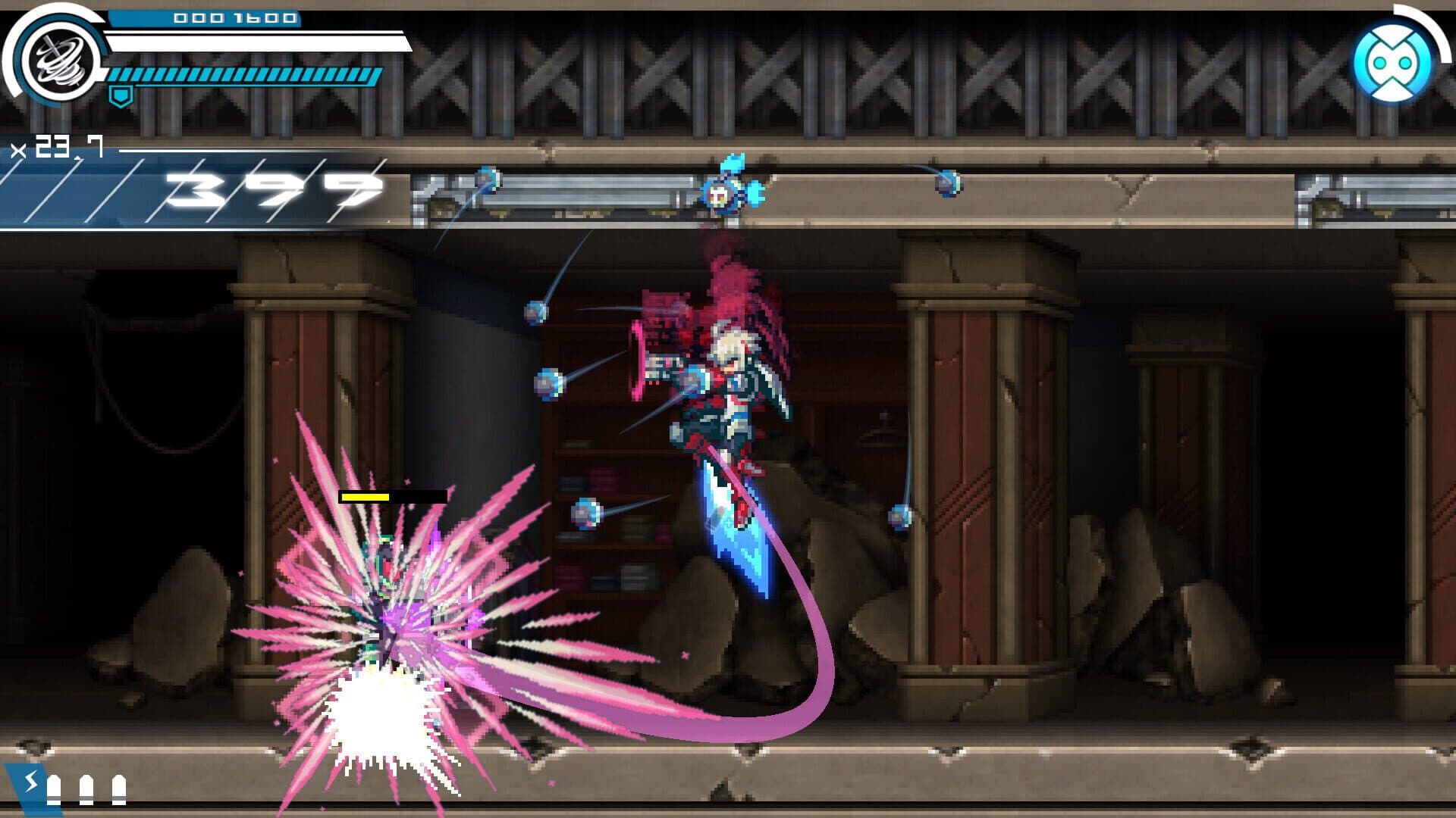 Screenshot for Gunvolt Chronicles: Luminous Avenger iX 1+2 Dual Collection