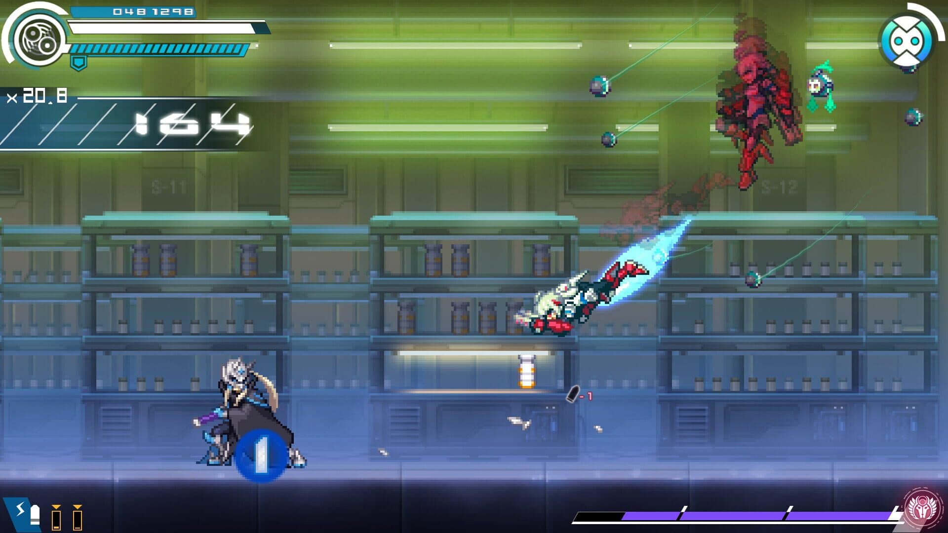 Screenshot for Gunvolt Chronicles: Luminous Avenger iX 1+2 Dual Collection
