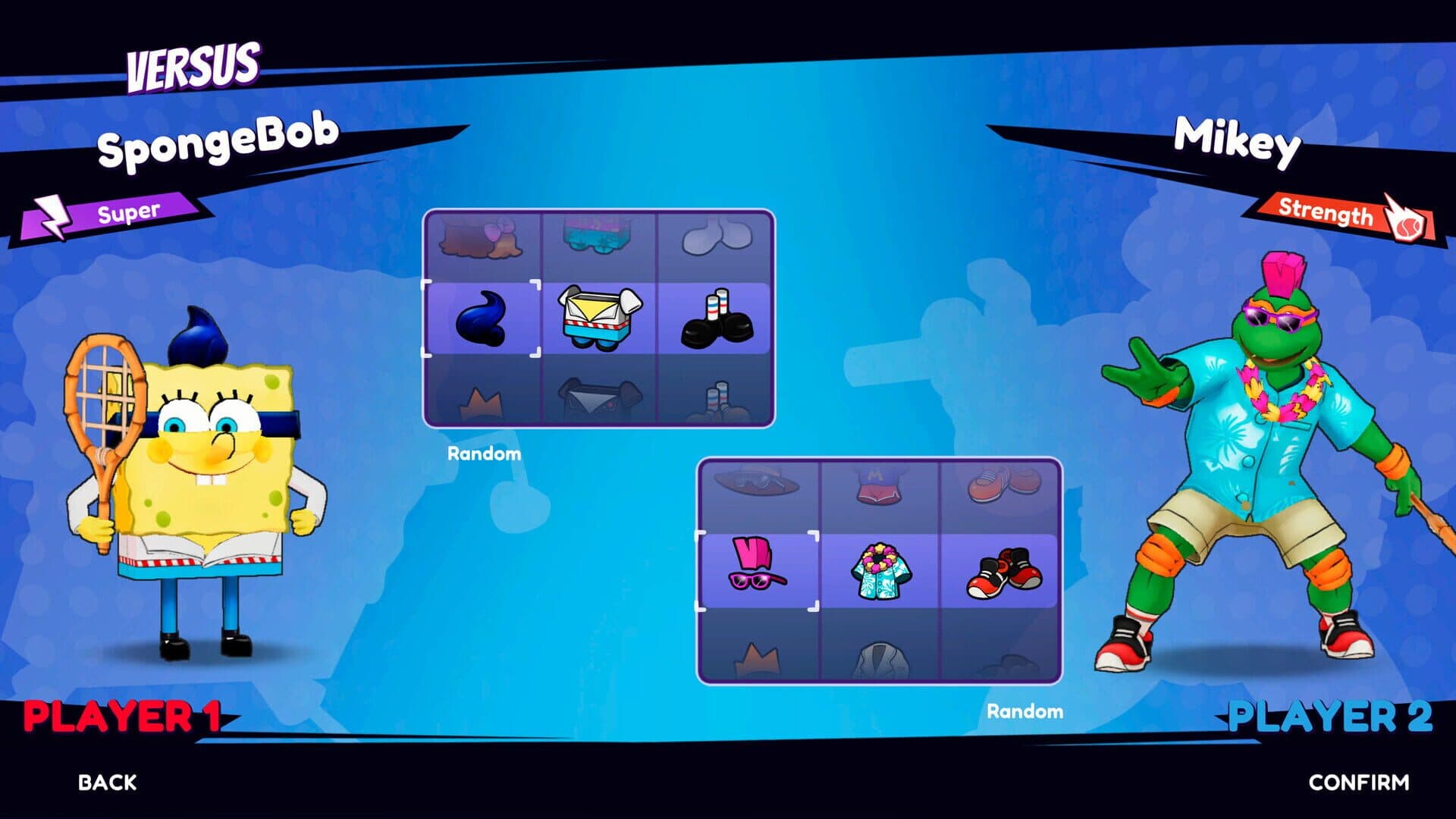 Screenshot for Nickelodeon Extreme Tennis: Next!