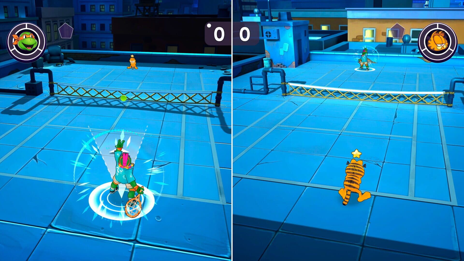Screenshot for Nickelodeon Extreme Tennis: Next!