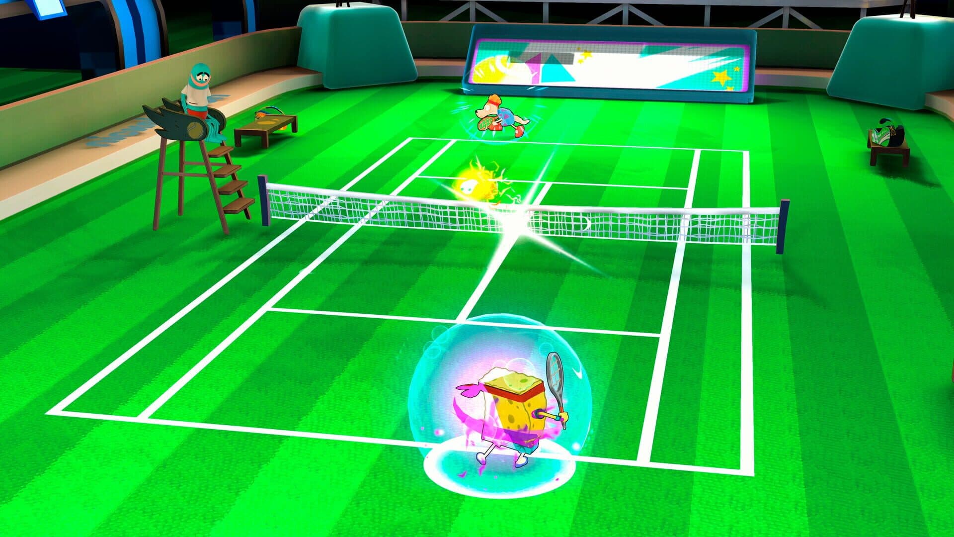 Screenshot for Nickelodeon Extreme Tennis: Next!