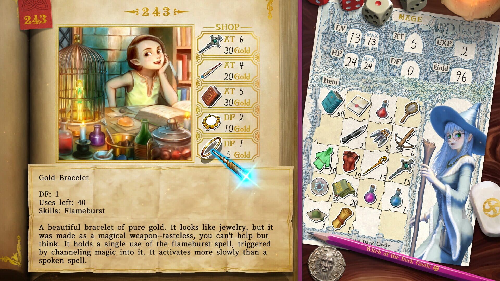 Screenshot for Veritas Tales: Witch of the Dark Castle