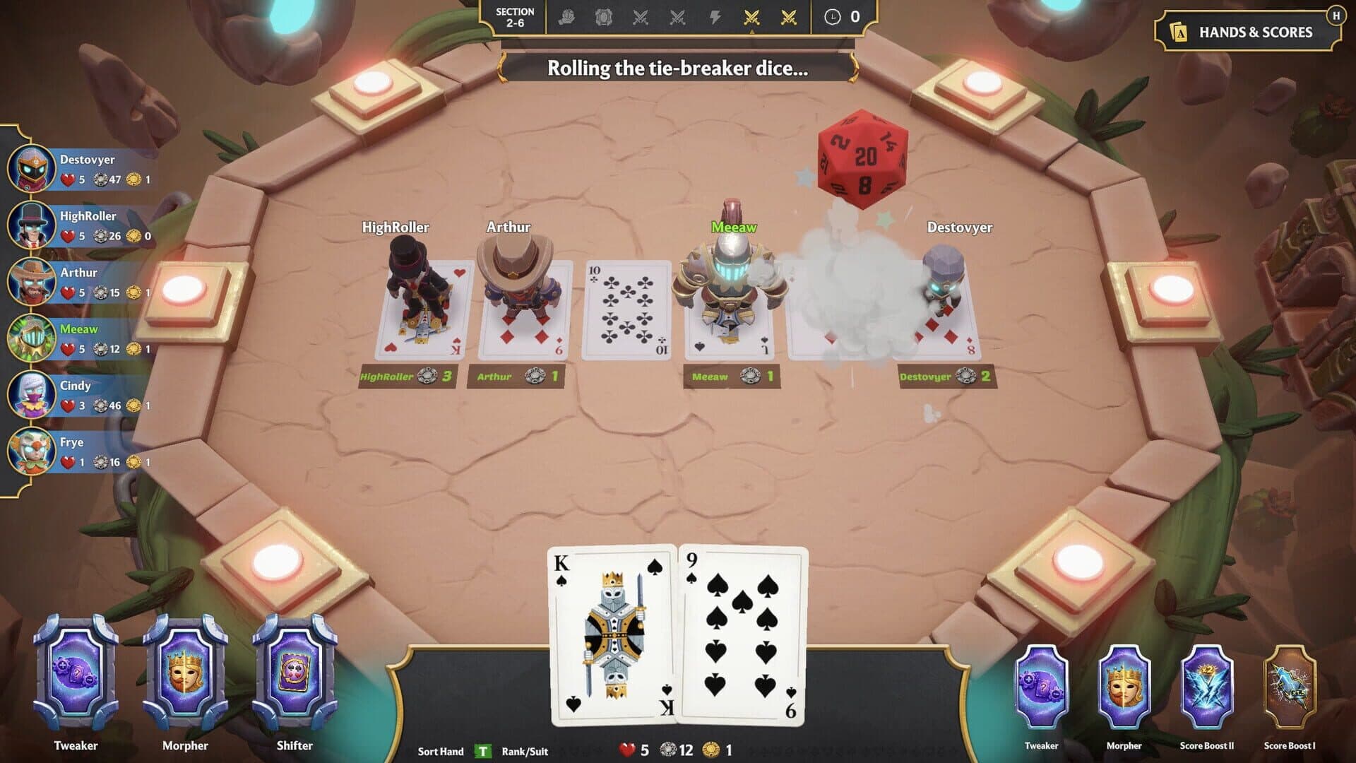 Screenshot for One Last Hand