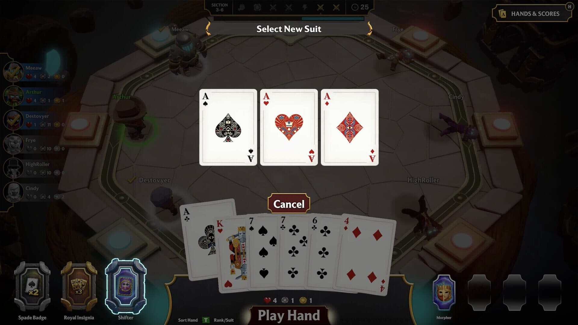 Screenshot for One Last Hand