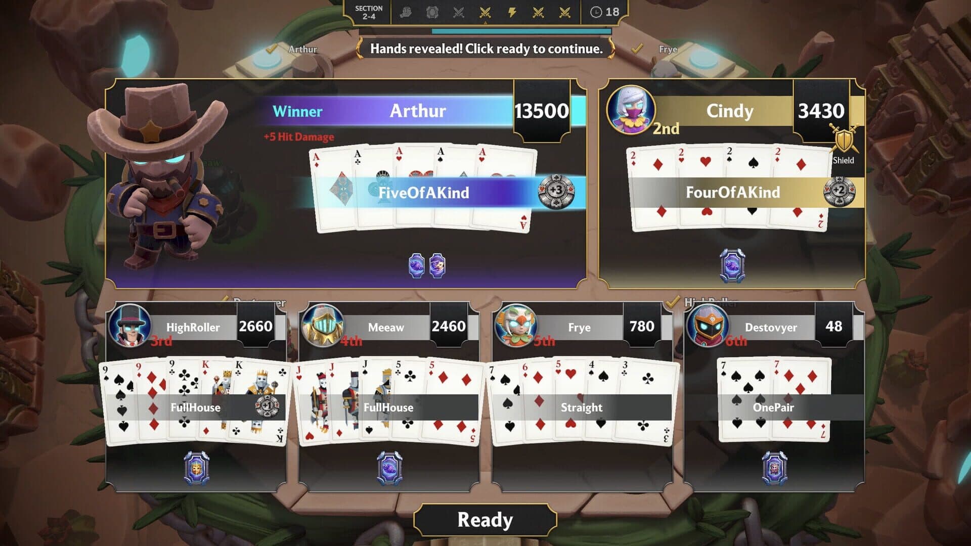 Screenshot for One Last Hand