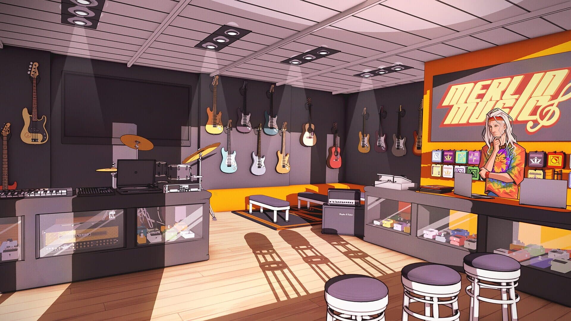 Screenshot for Alawon: Life of a Game Composer