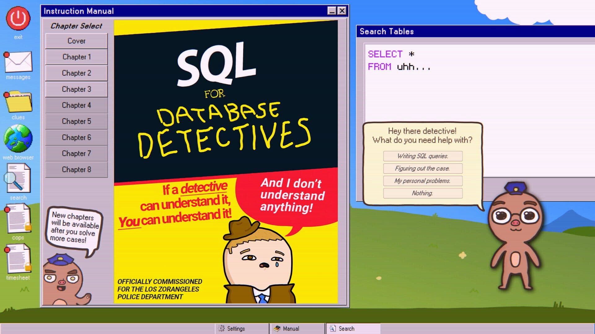 Screenshot for Database Detective: Minor Crimes Division