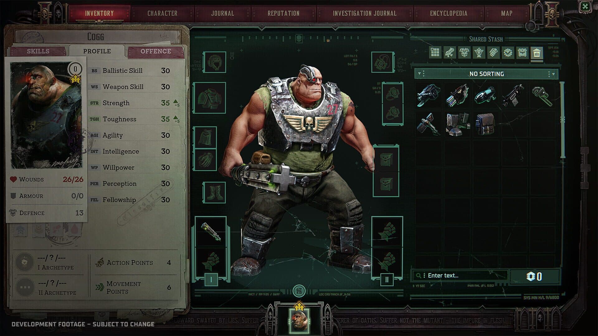 Screenshot for Warhammer 40,000: Dark Heresy
