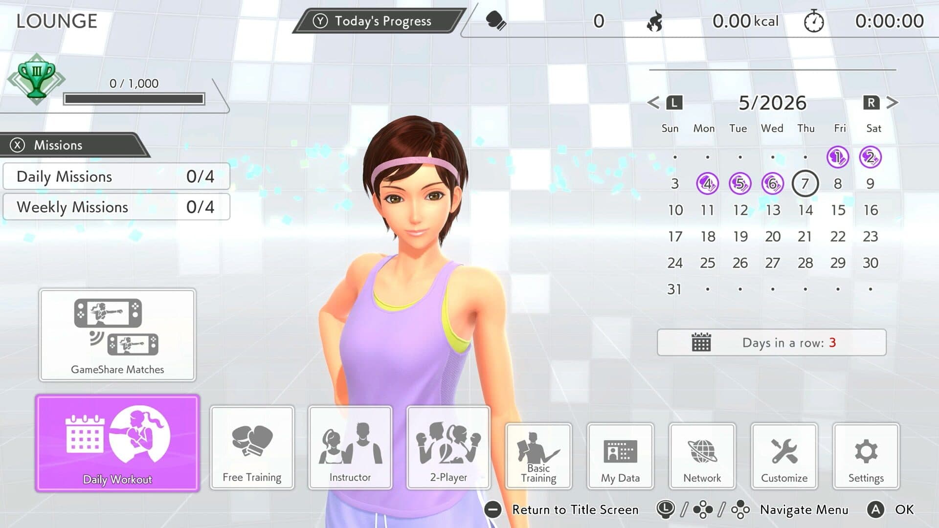 Screenshot for Fitness Boxing 3: Your Personal Trainer - Nintendo Switch 2 Edition