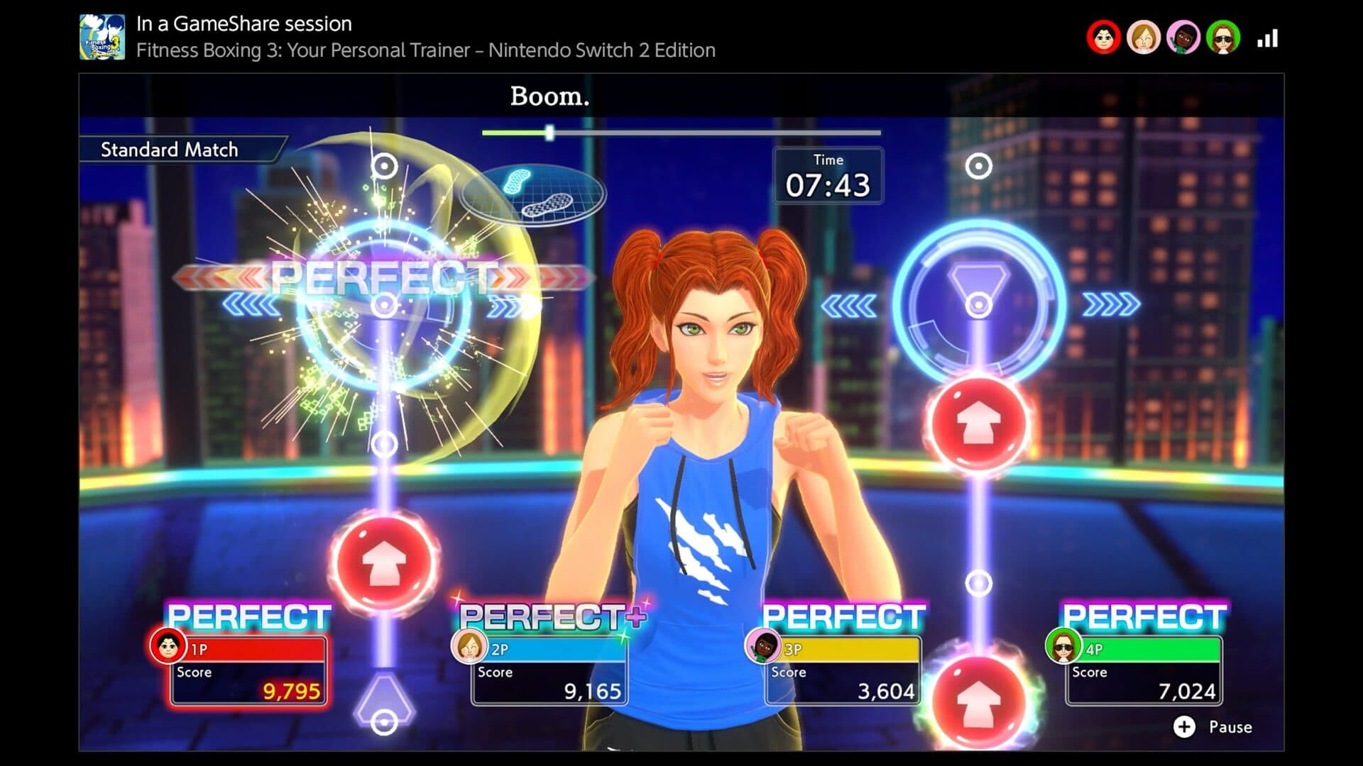 Screenshot for Fitness Boxing 3: Your Personal Trainer - Nintendo Switch 2 Edition