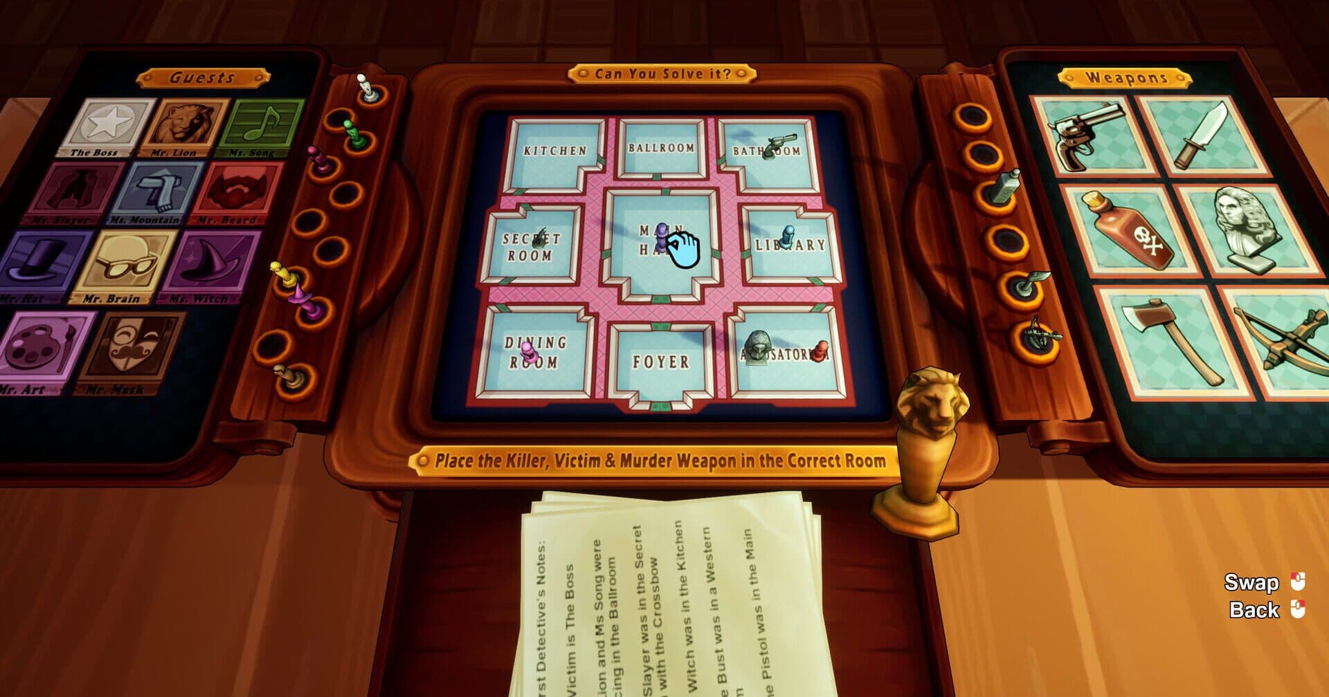 Screenshot for Max Gentlemen: Escape From Moriarty Mansion