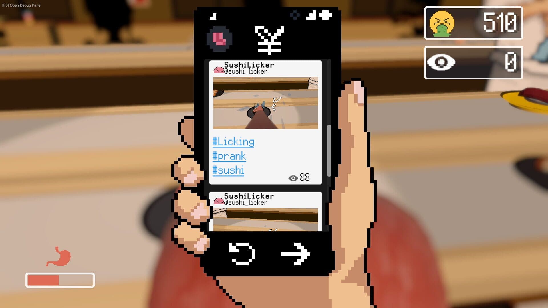Screenshot for Sushi Lick