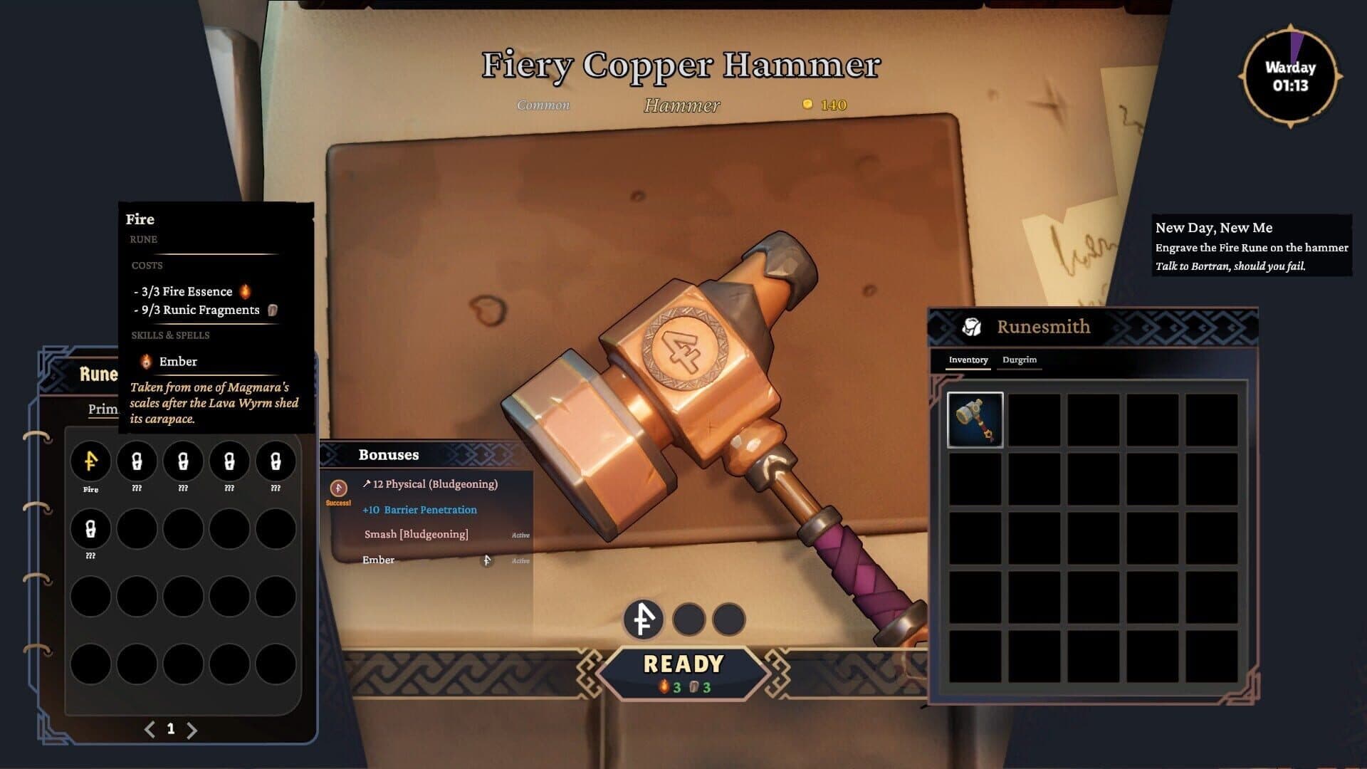 Screenshot for RuneSmith