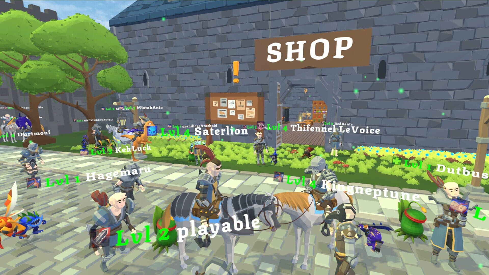 Screenshot for MMORPG NPC Simulator