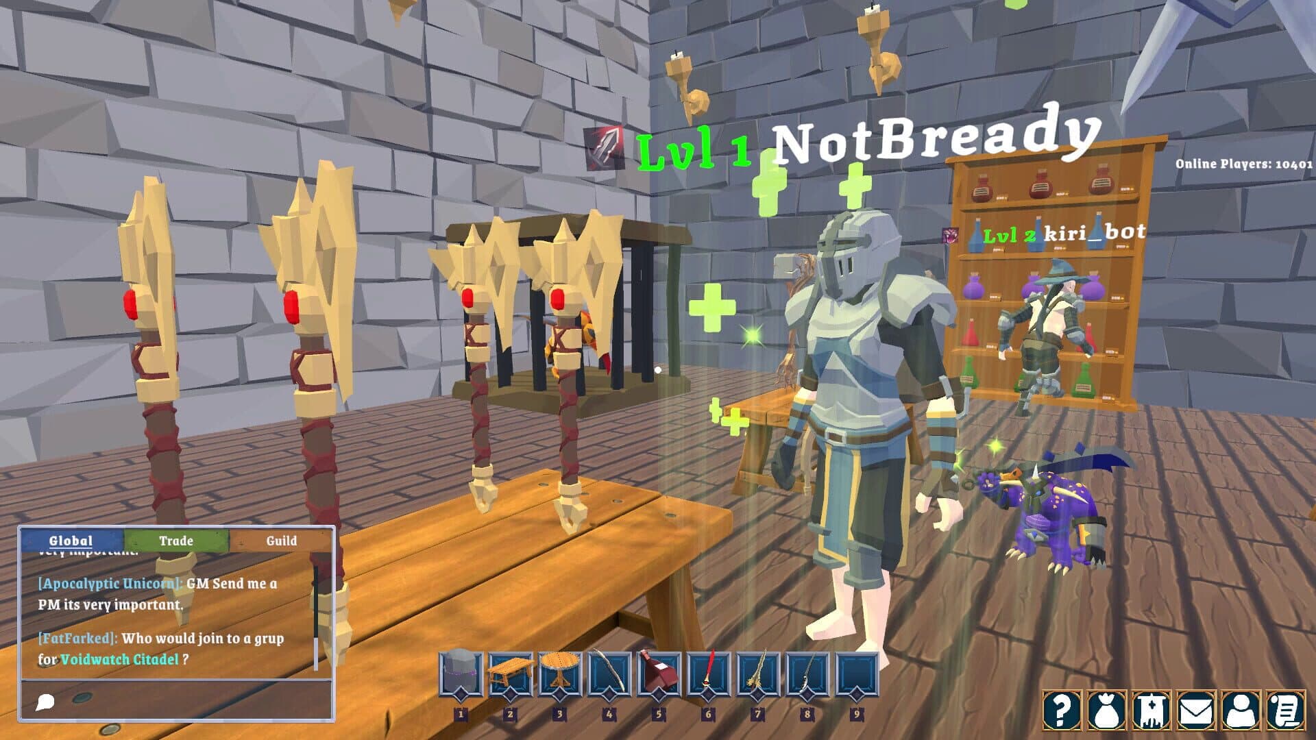 Screenshot for MMORPG NPC Simulator