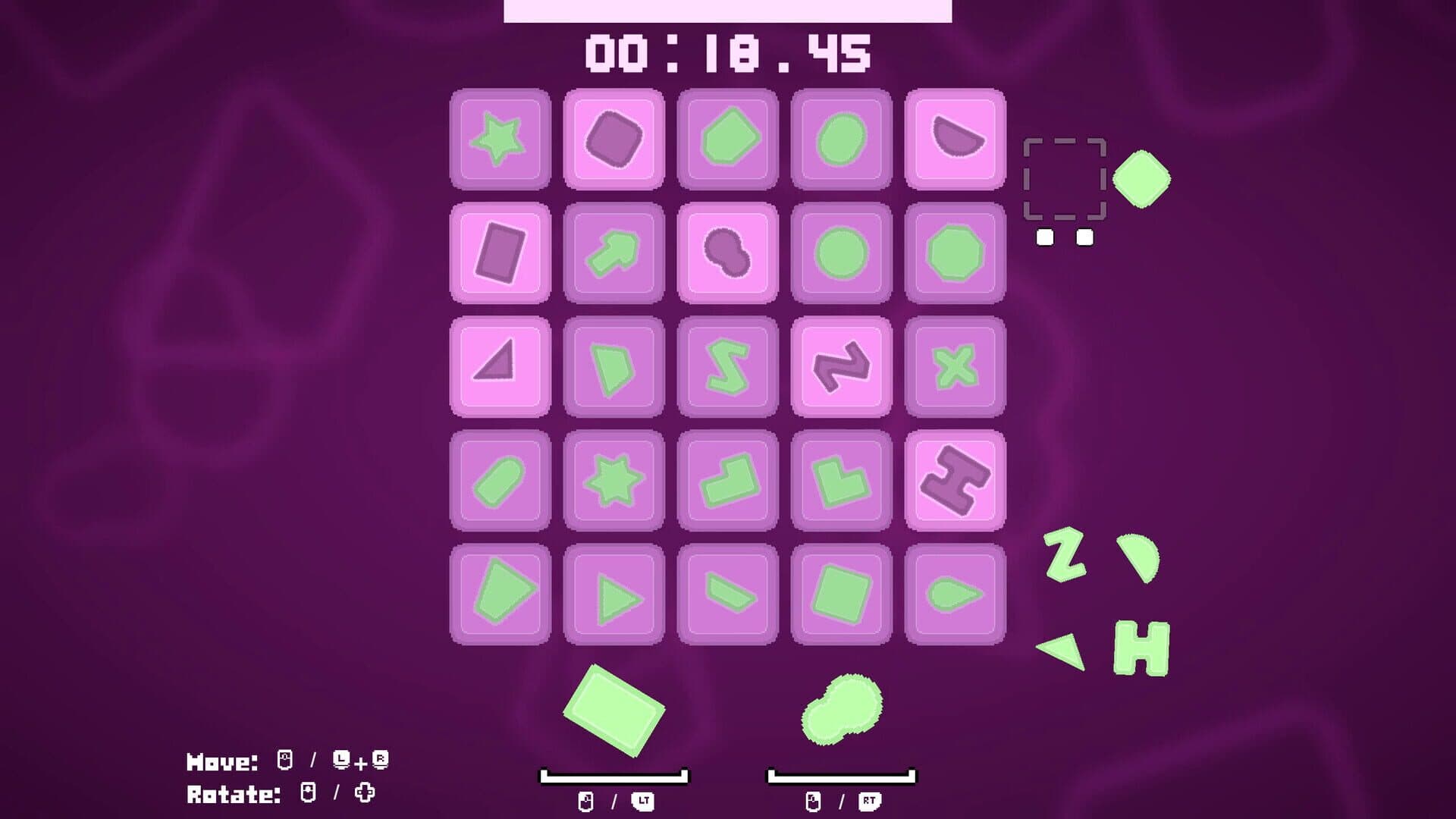 Screenshot for Piecewise!: A Daily Puzzle Game!