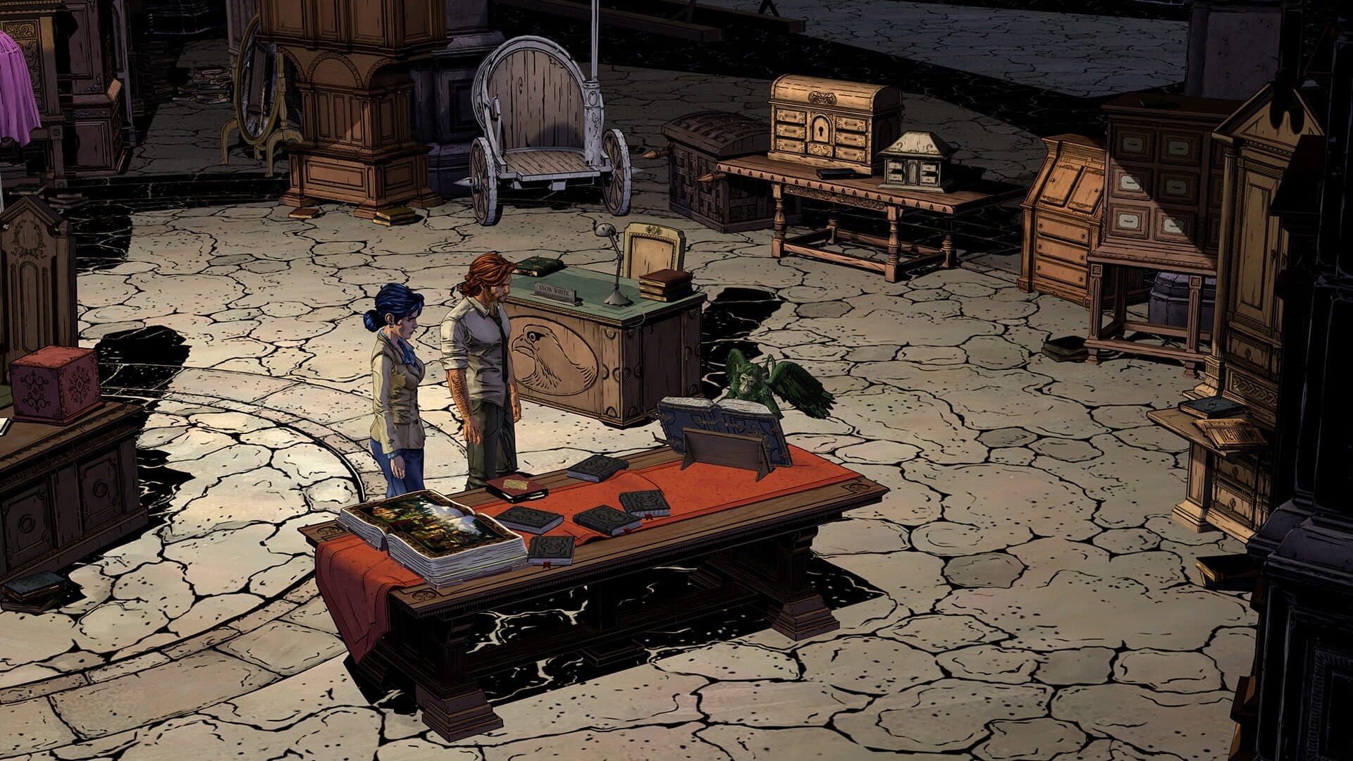 Screenshot for The Wolf Among Us Remastered