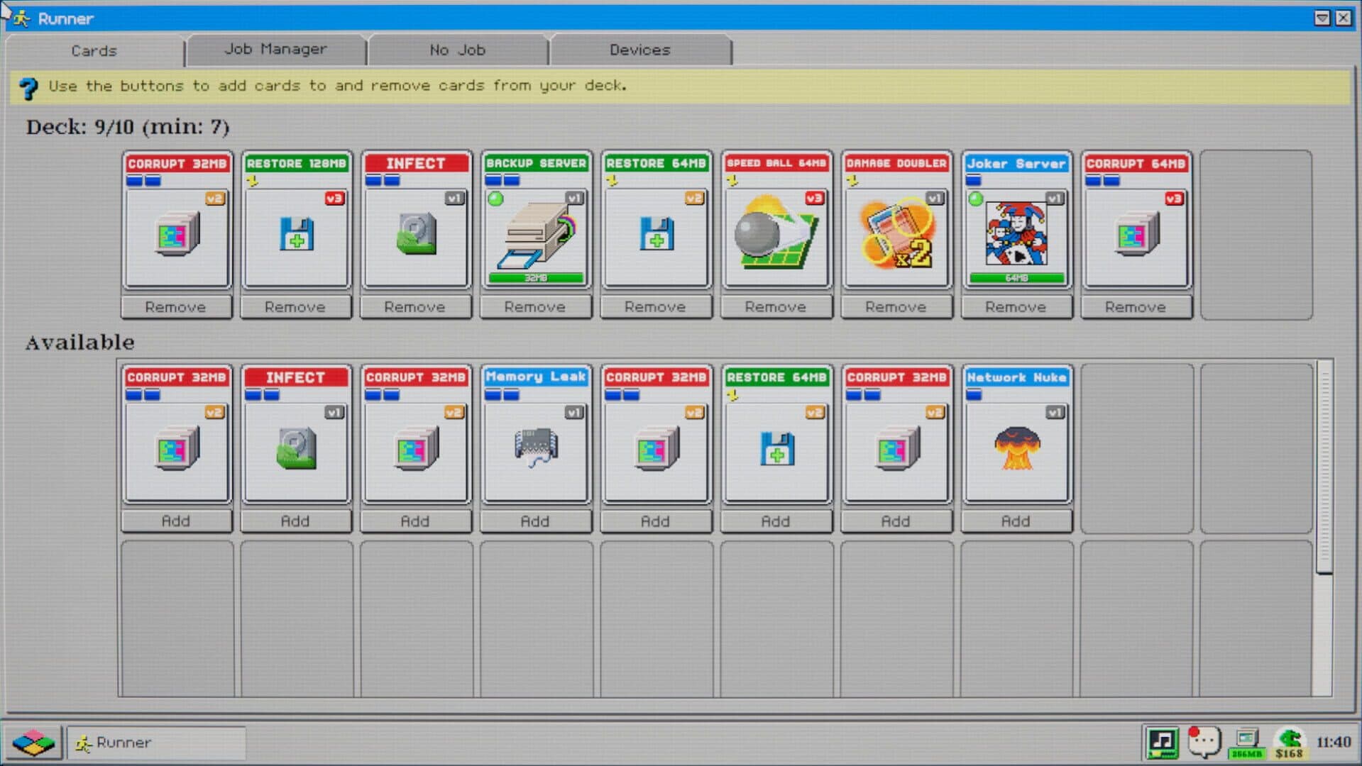 Screenshot for Hack '95