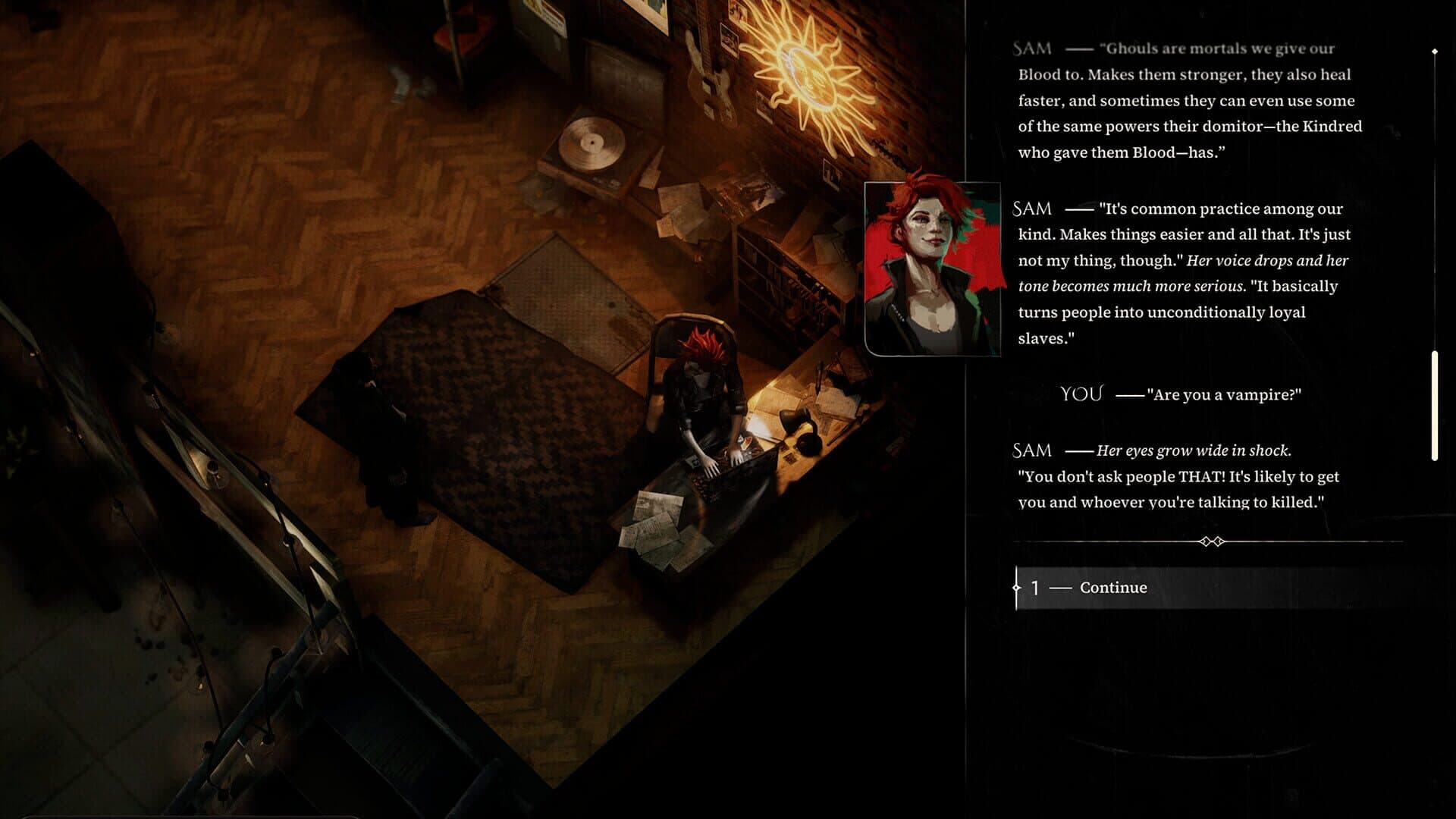 Screenshot for Vampire: The Masquerade - Eternal Whispers