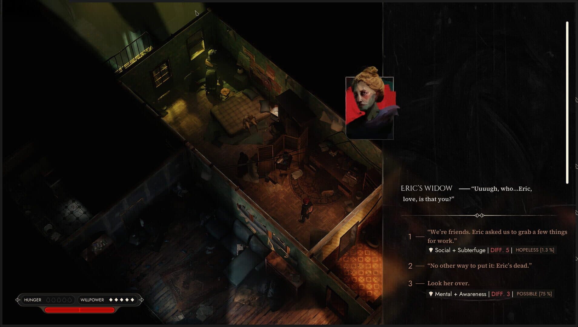 Screenshot for Vampire: The Masquerade - Eternal Whispers