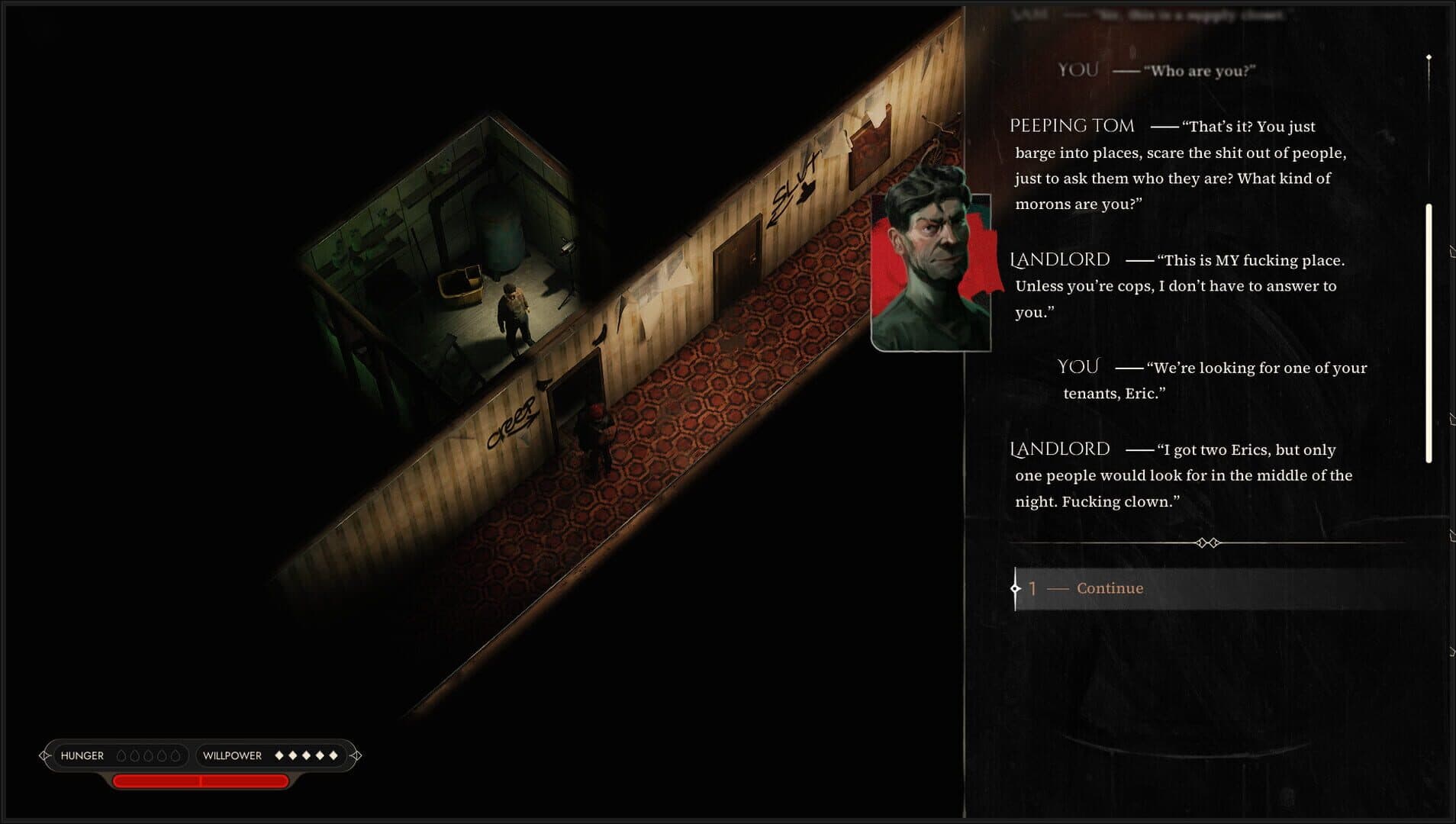 Screenshot for Vampire: The Masquerade - Eternal Whispers