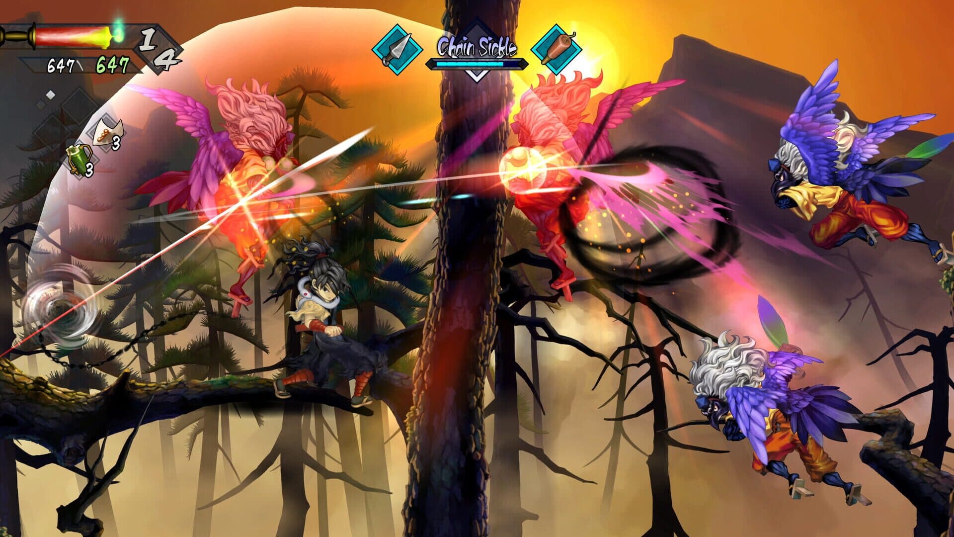 Screenshot for Muramasa: Revenant Blades