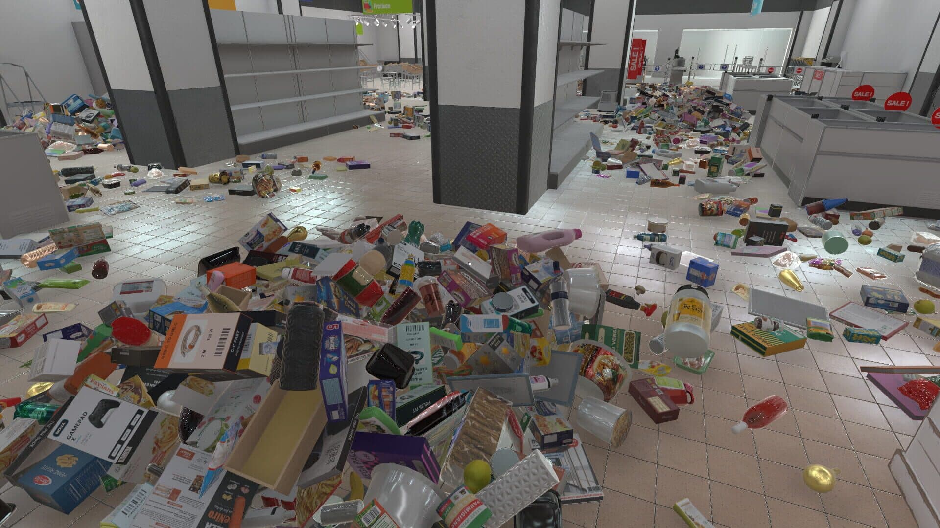Screenshot for Supermarket Chaos