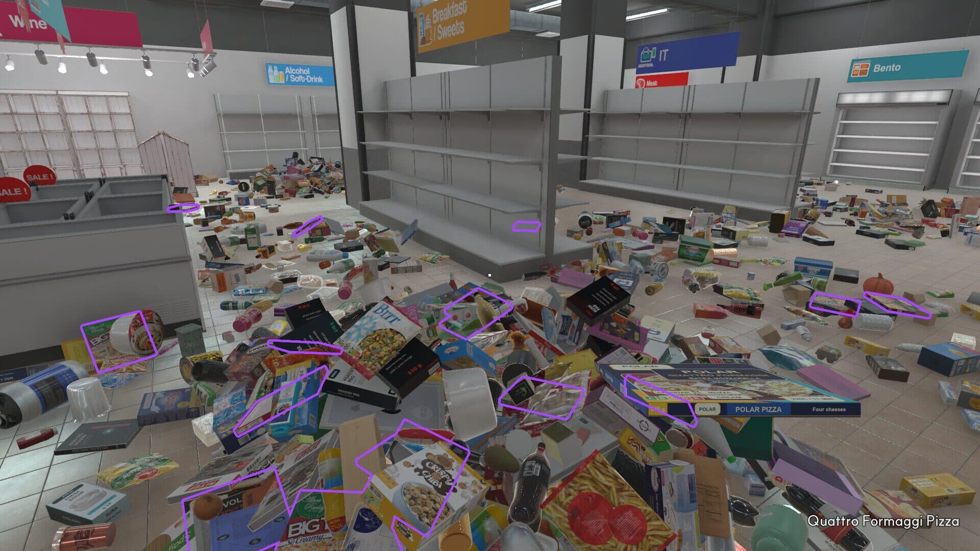Screenshot for Supermarket Chaos