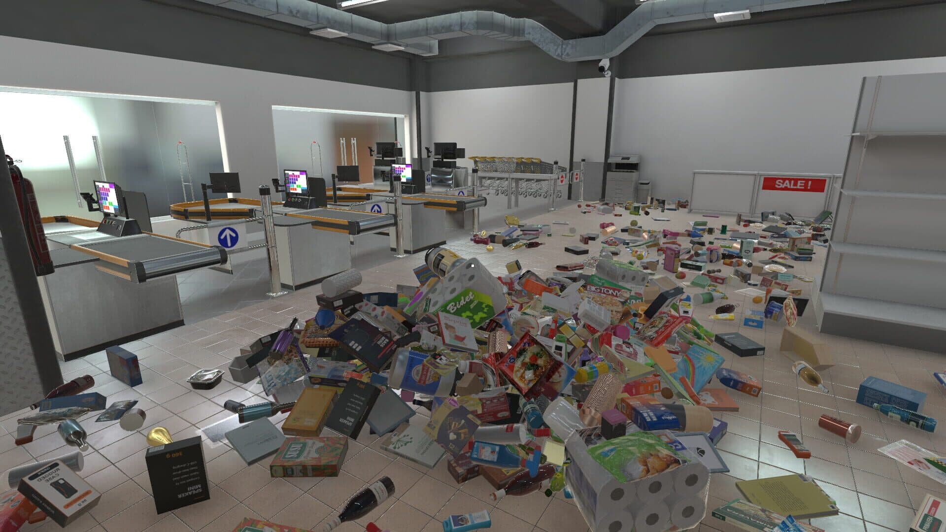 Screenshot for Supermarket Chaos
