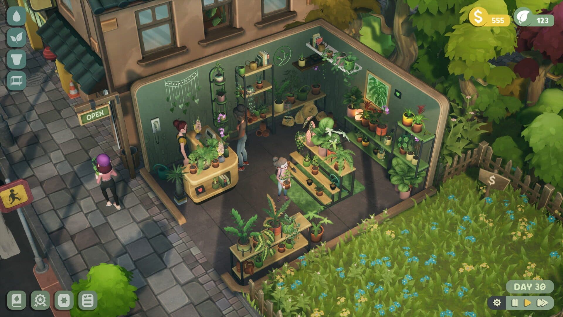 Screenshot for Leafy Corner