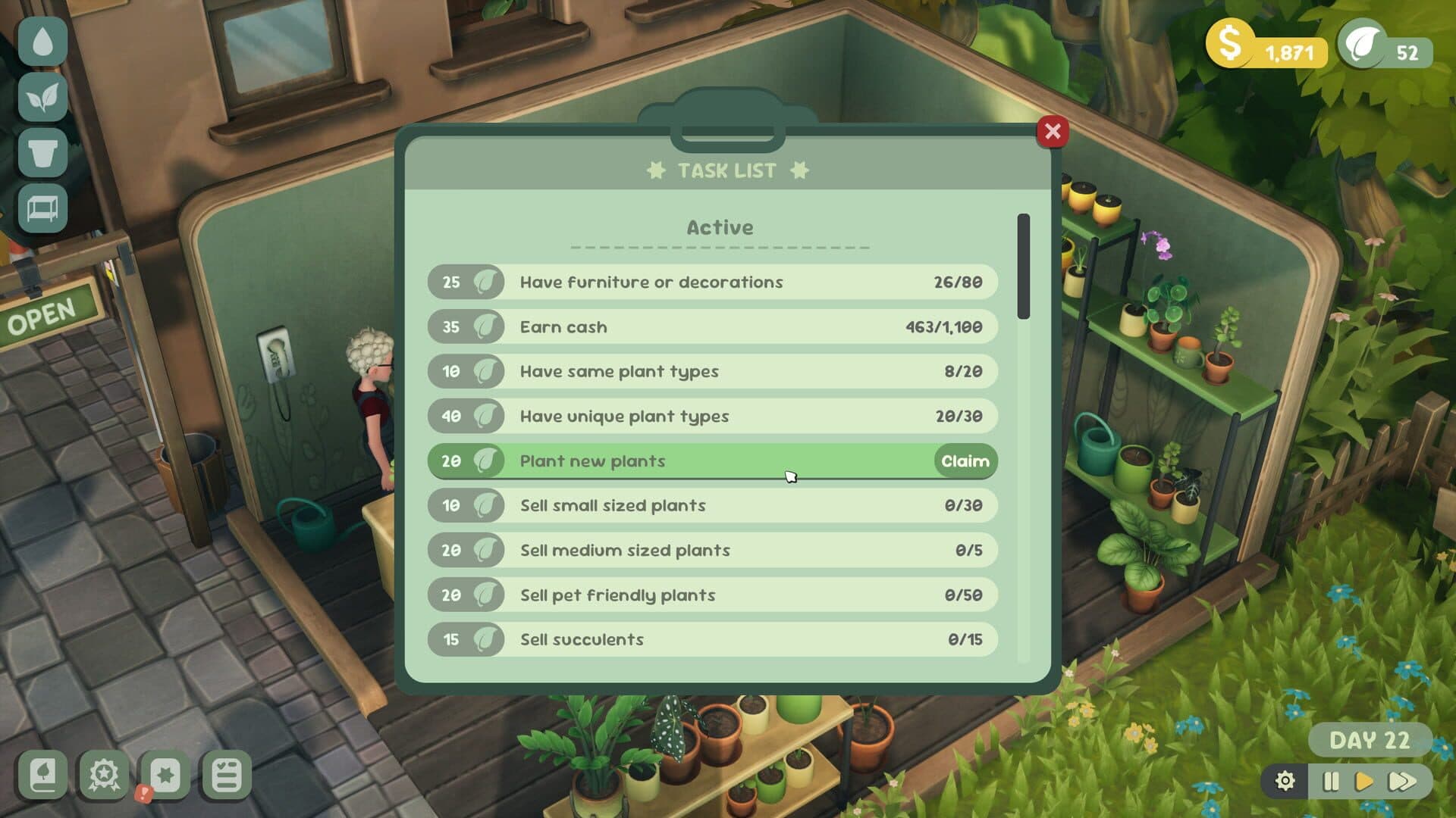 Screenshot for Leafy Corner
