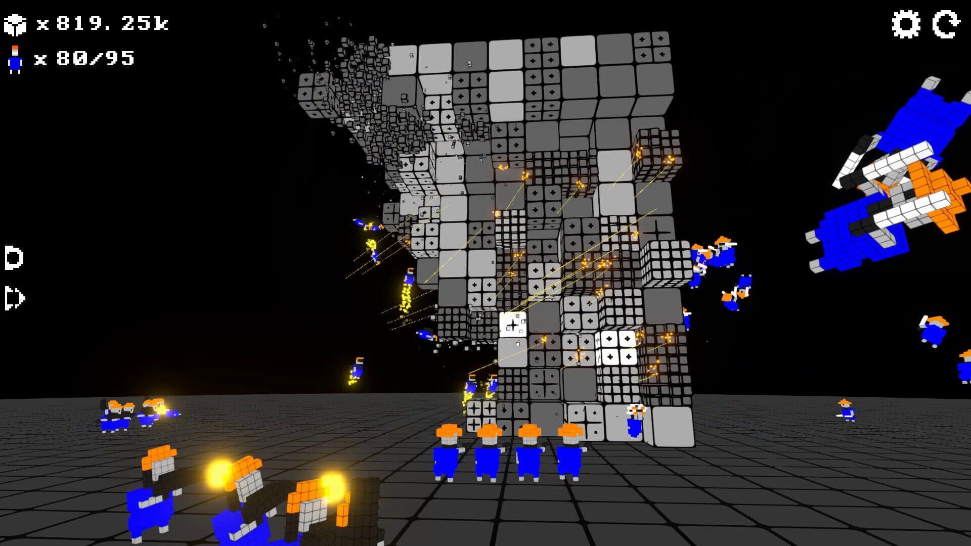 Screenshot for Voxel Breakers