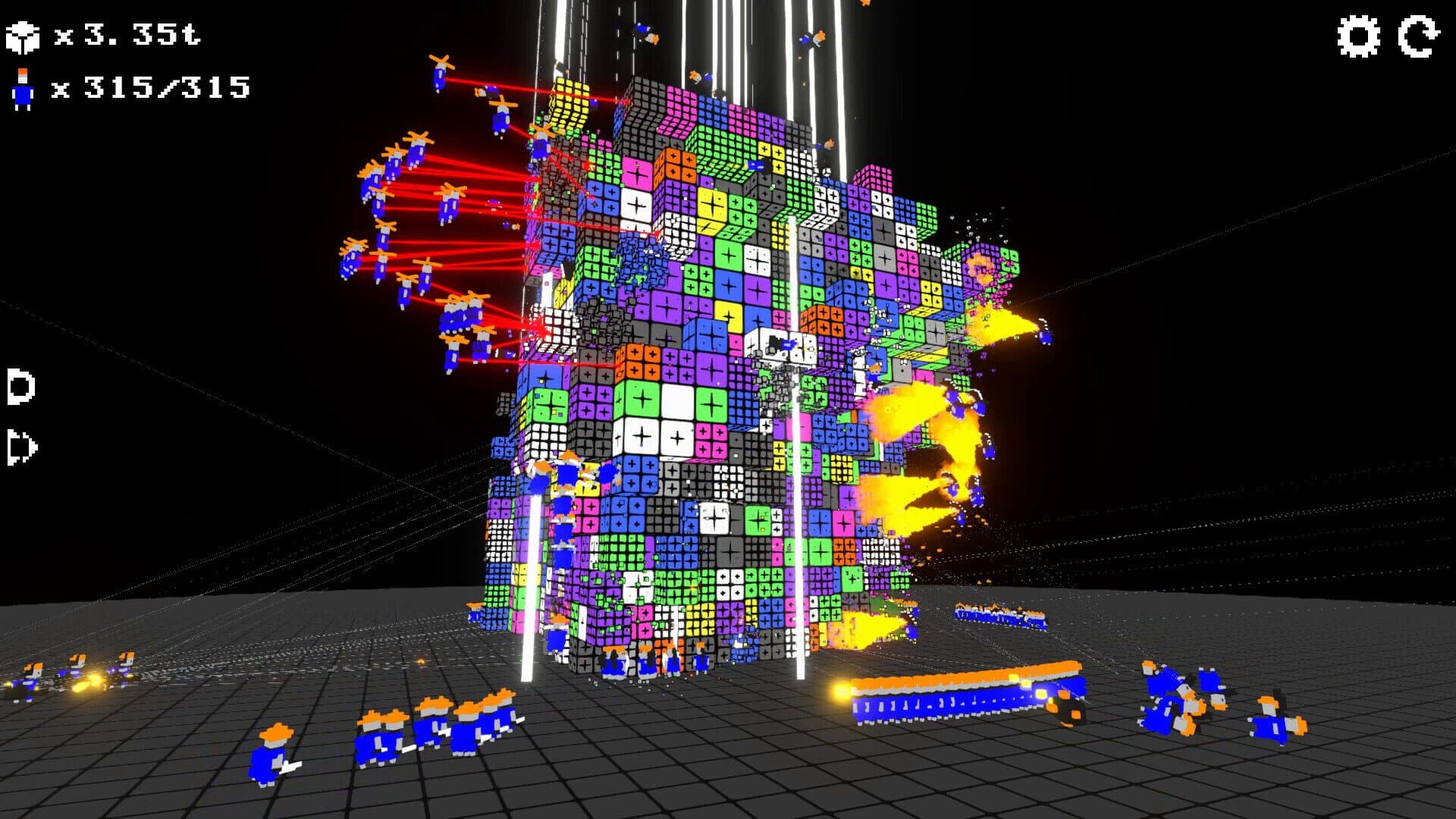 Screenshot for Voxel Breakers