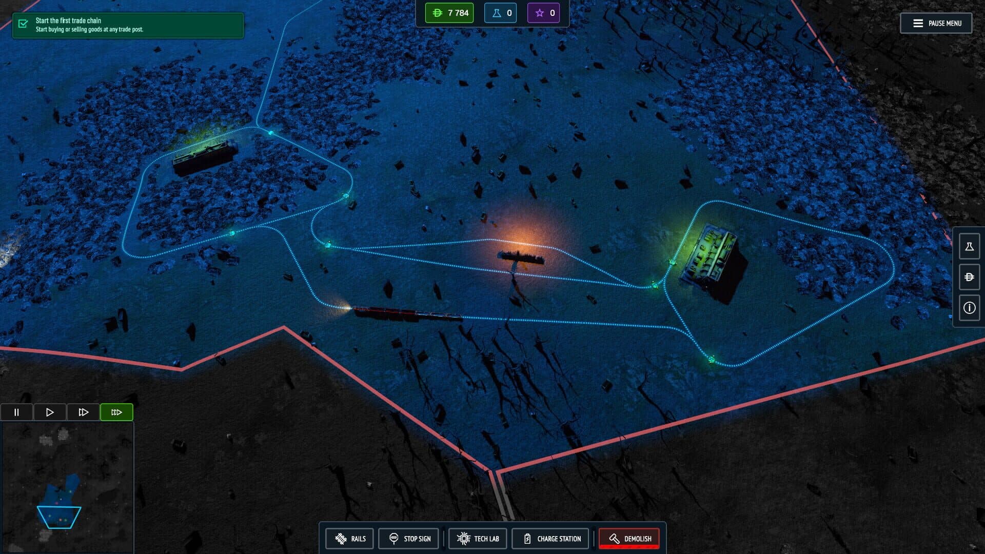 Screenshot for Cargo Protocol: Cyberpunk Trains