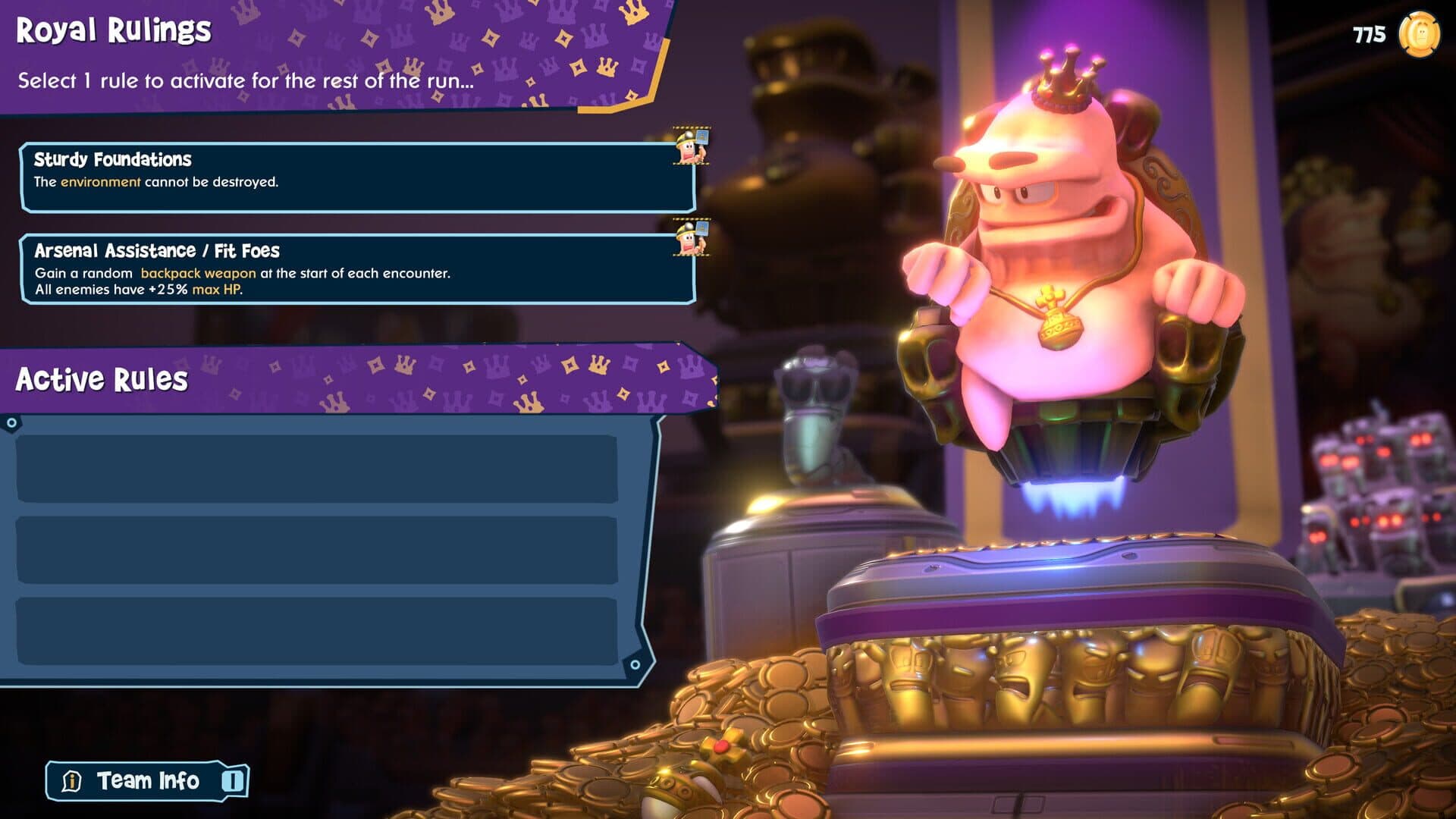 Screenshot for Worms Galactic Tactics