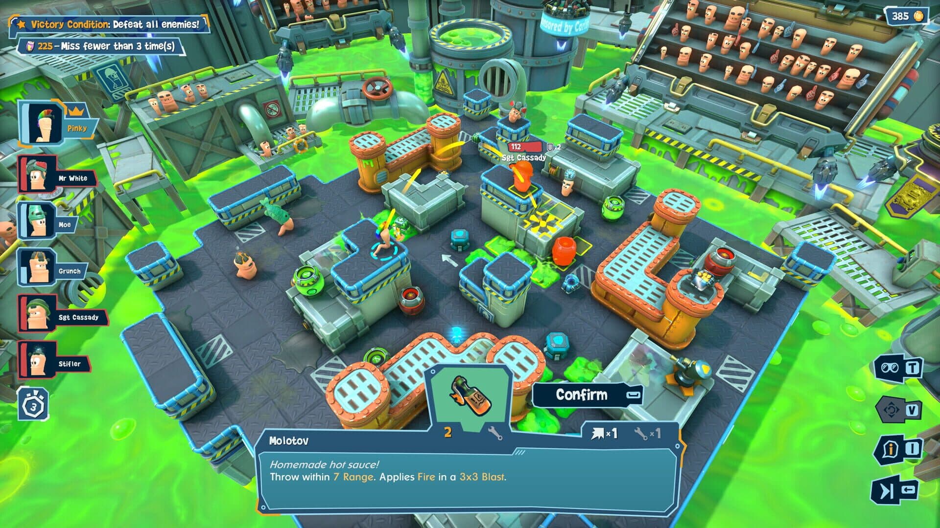 Screenshot for Worms Galactic Tactics
