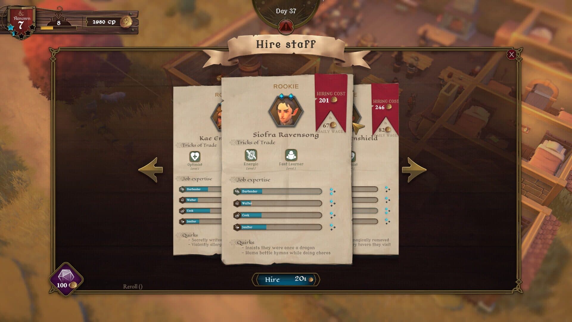 Screenshot for Dungeons & Dragons: Long Rest Tavern