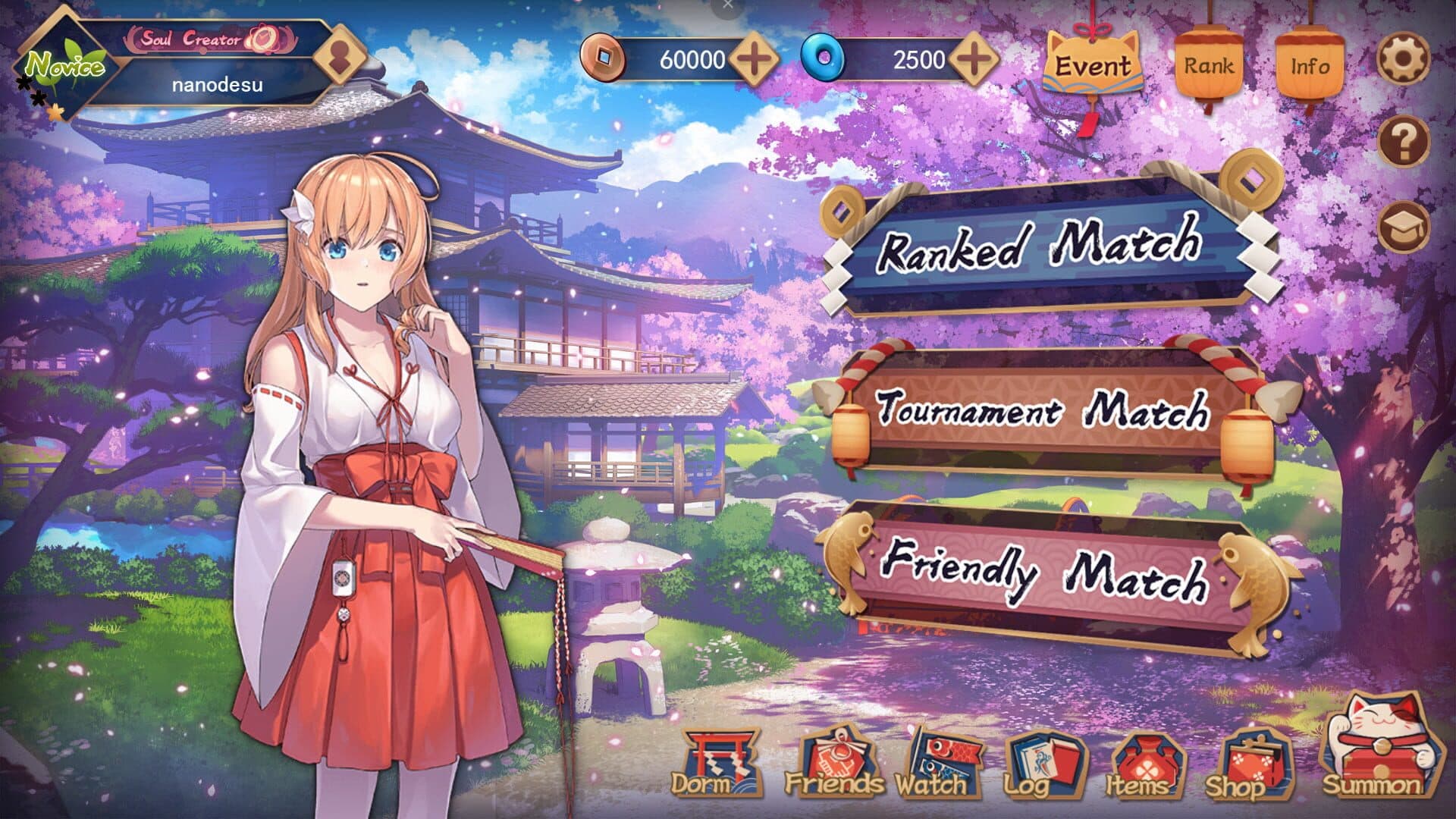 Screenshot for Mahjong Soul
