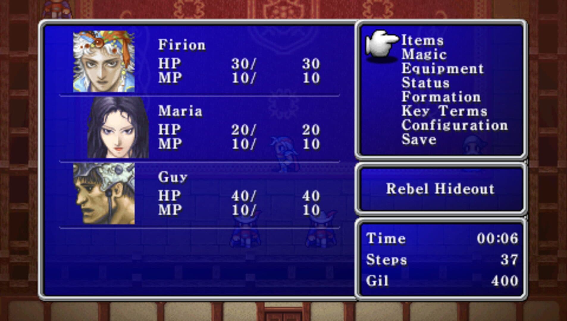 Screenshot for Final Fantasy II: 20th Anniversary Edition