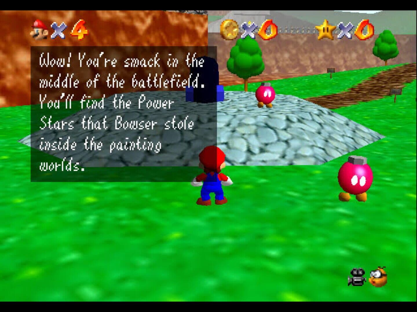 Screenshot for Super Mario 64