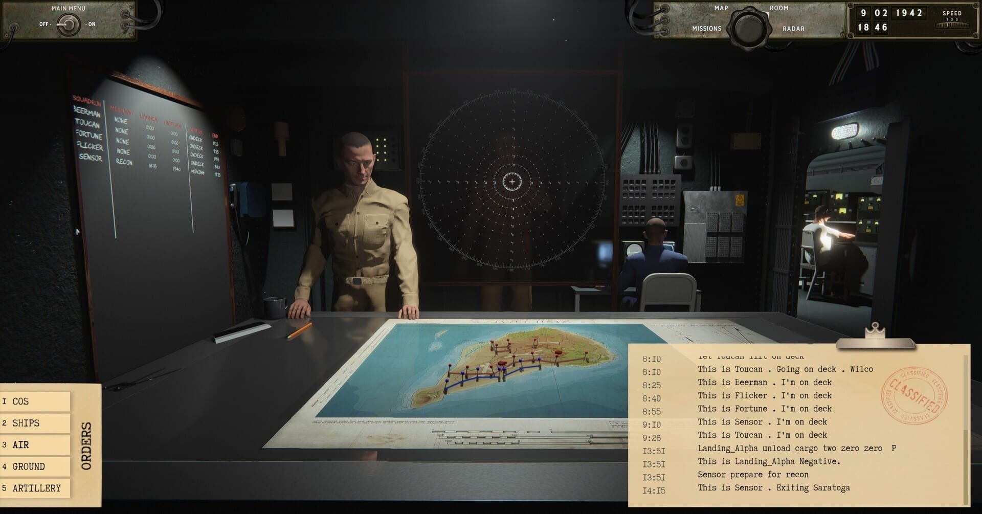 Screenshot for Radio Commander: Pacific '41