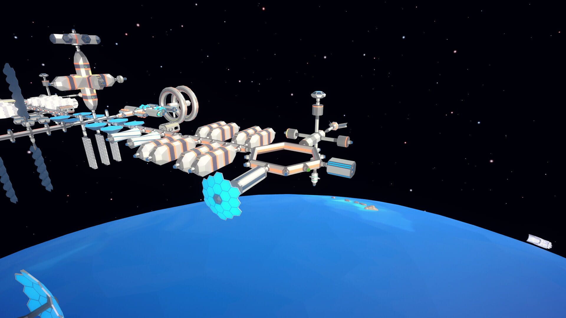 Screenshot for Space Station Designer