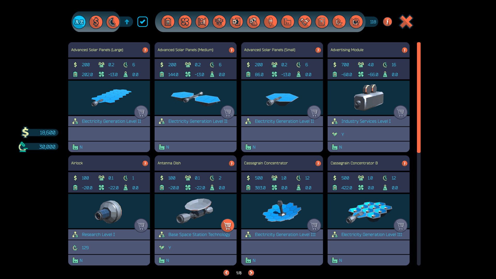 Screenshot for Space Station Designer