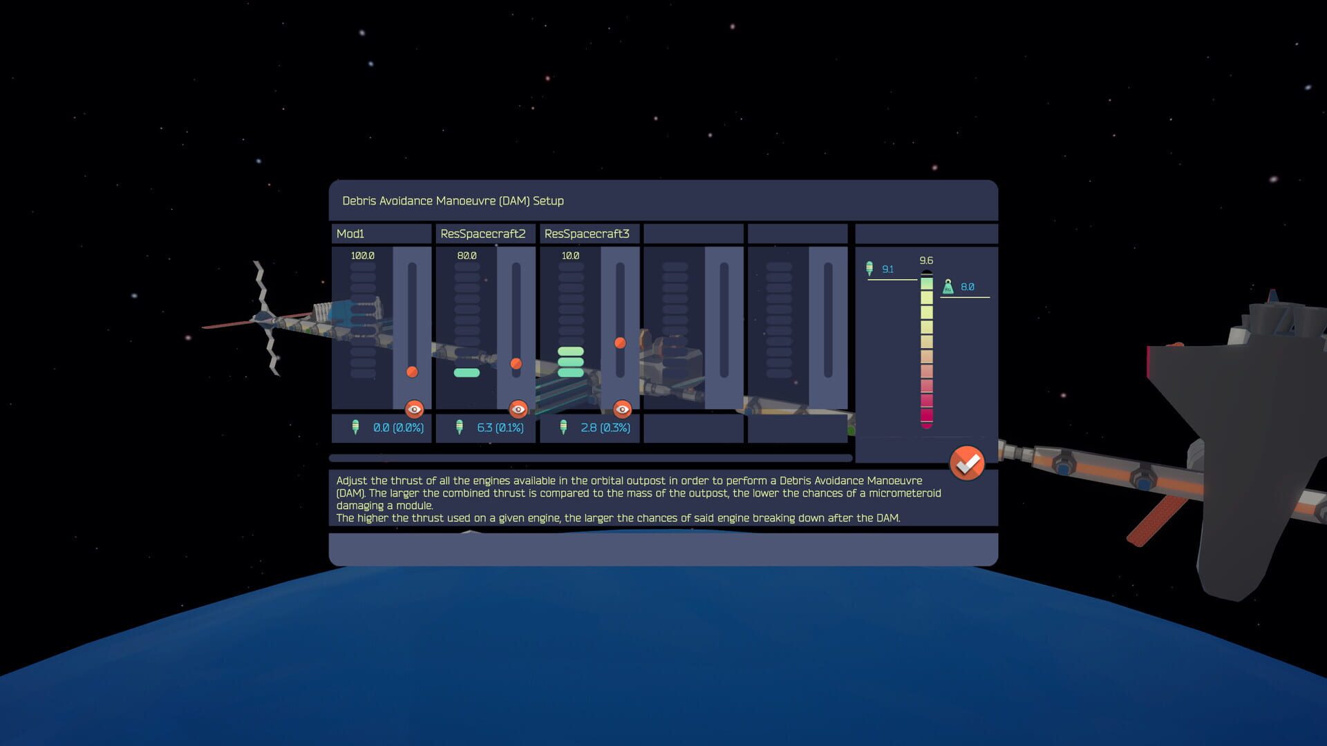 Screenshot for Space Station Designer