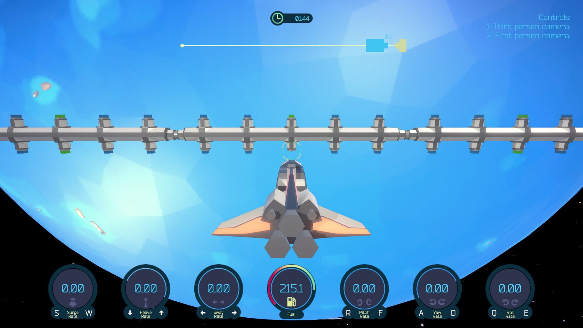 Screenshot for Space Station Designer