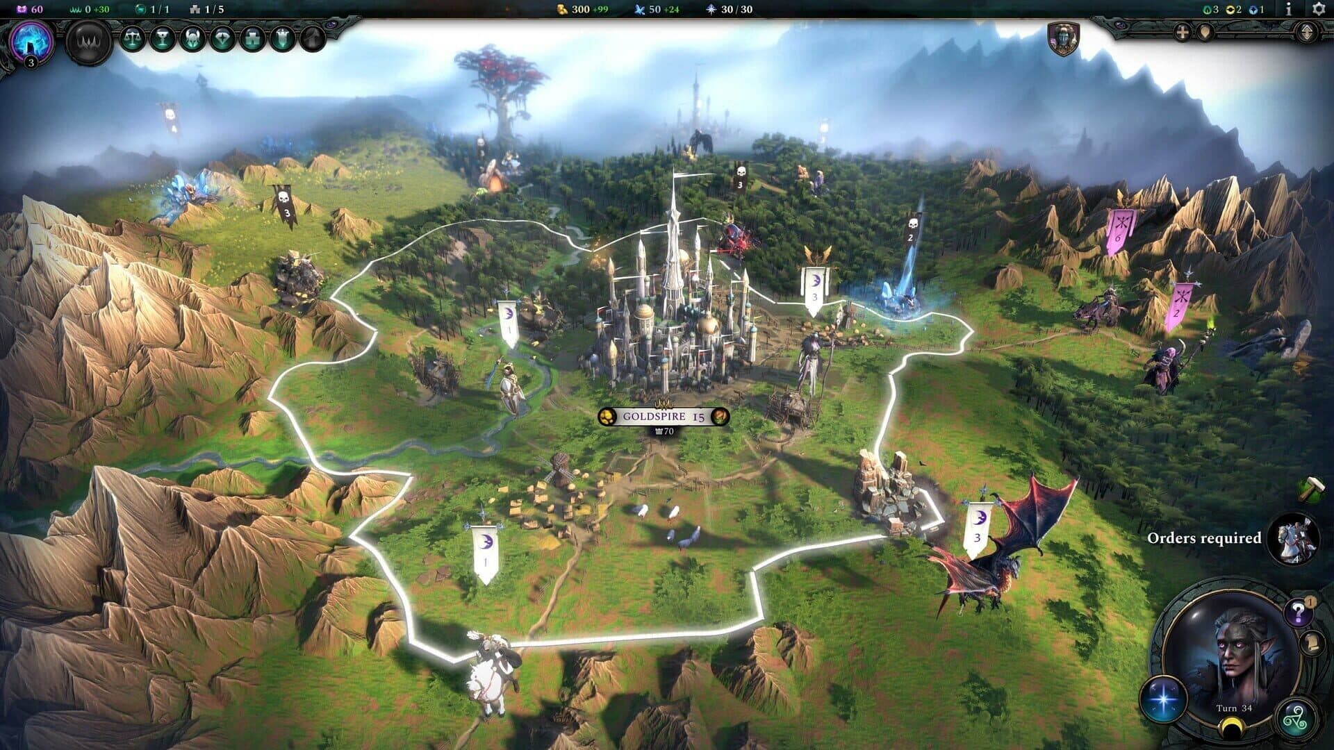 Screenshot for Age of Wonders 4