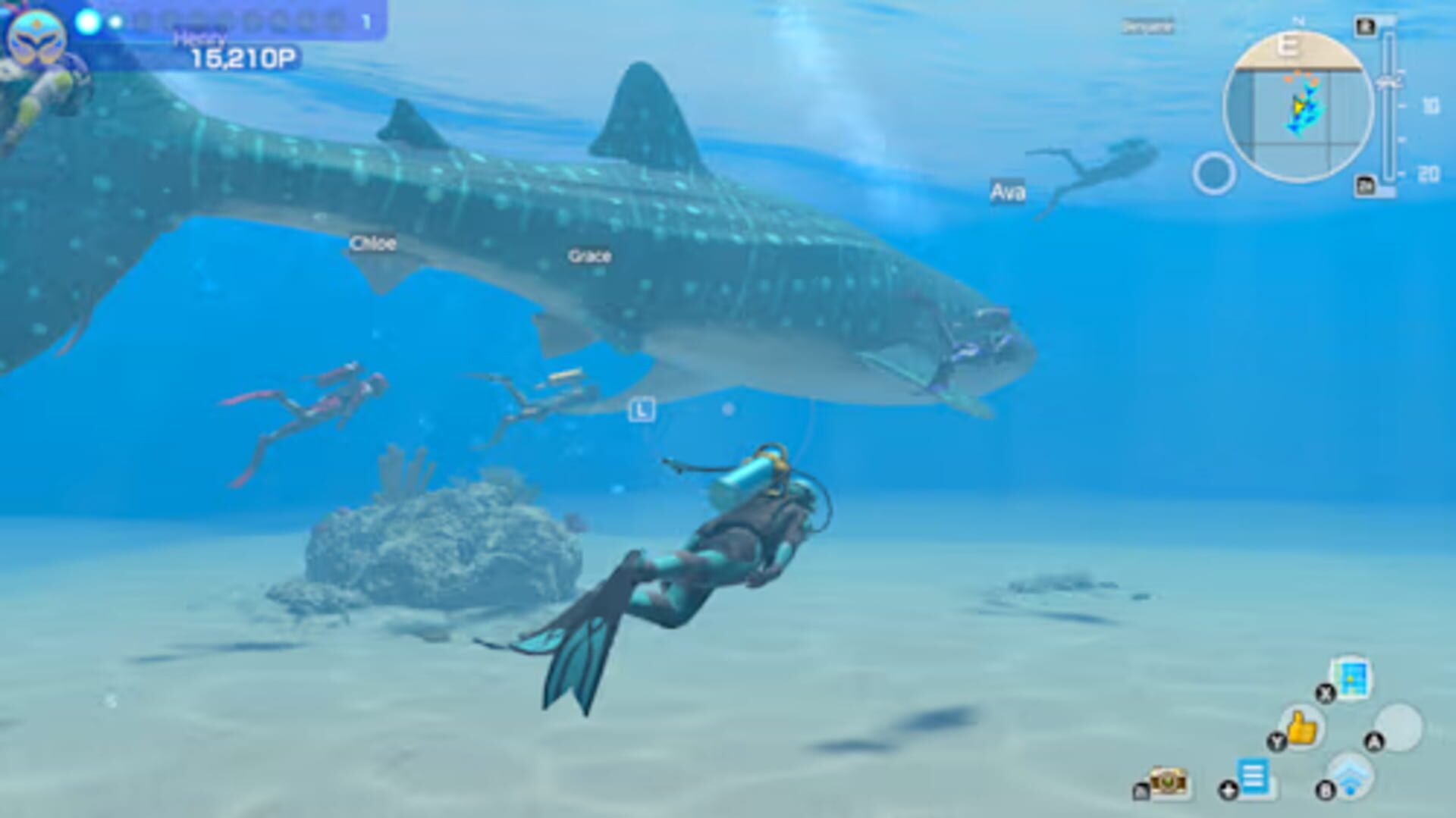 Screenshot for Endless Ocean: Luminous