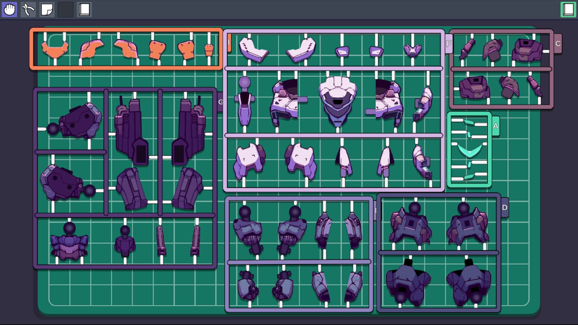 Screenshot for Mech Builder